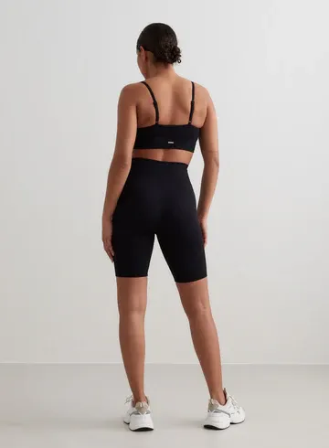 AIM´N Ribbed Seamless Biker Shorts 010 Black