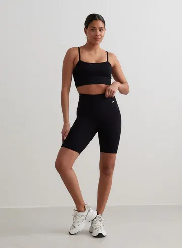 AIM´N Ribbed Seamless Biker Shorts 010 Black