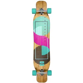 Dusters Wanderlust Complete Longboard - 47" Teal/Purple
