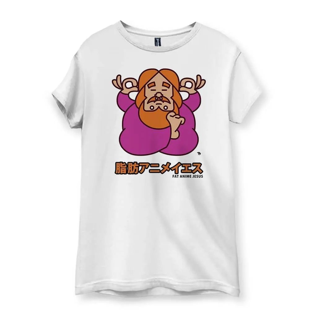 Fat Anime Jesus Women's T-Shirt