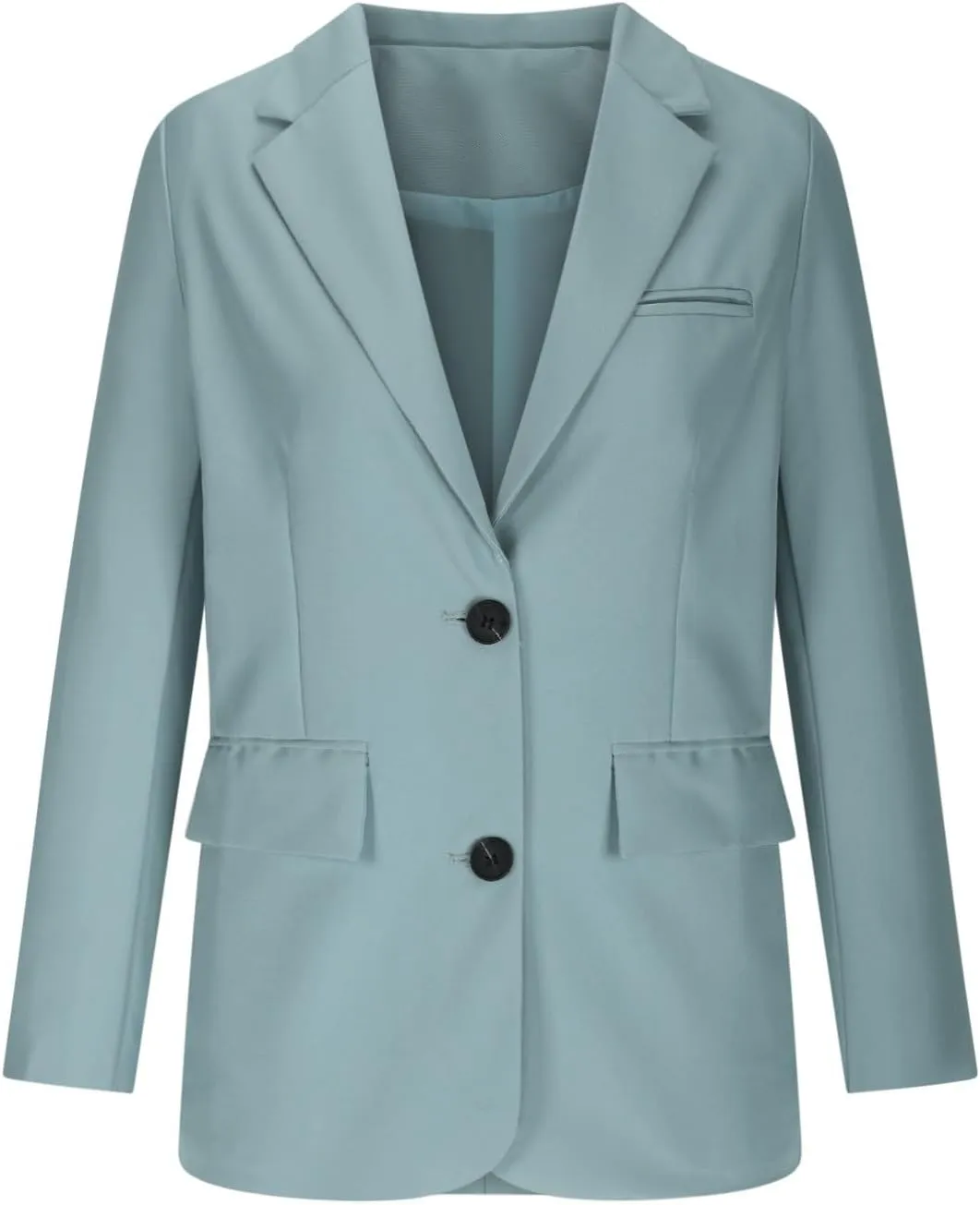 Firzero Womens Blazers for Work Casual 2024 Business Coats Dressy Loose Button Down Cardigan Work Suit Jacket