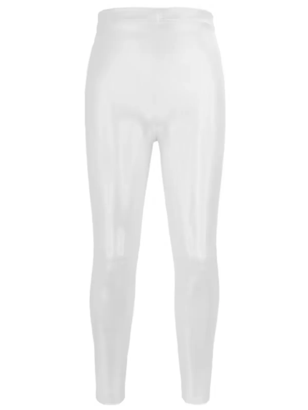 Girl's Stylish High-Waisted Metallic Leggings