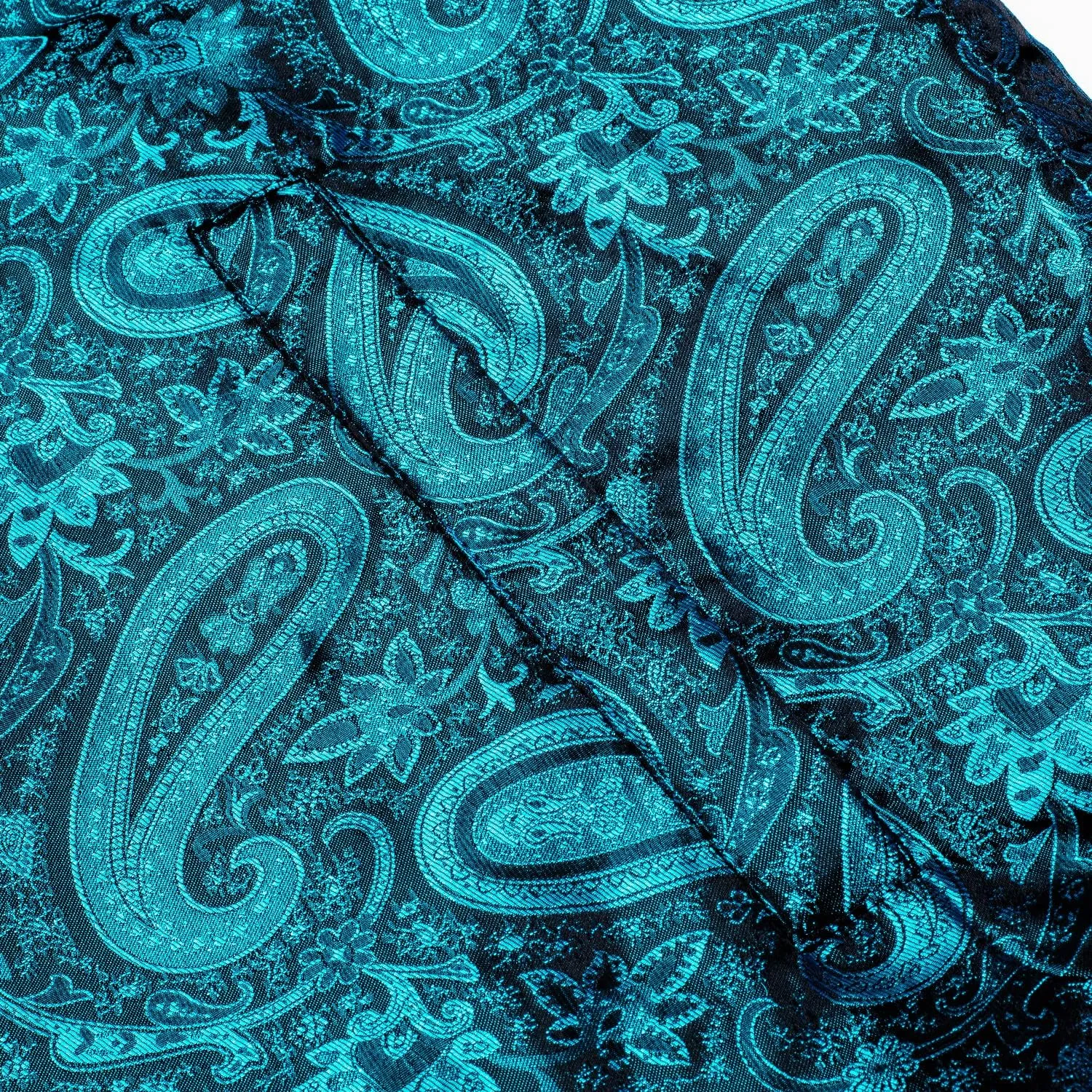 Hi-Tie Paisley Jackets for Men Lightweight Windbreaker Jacket Zipper Coat with Pockets