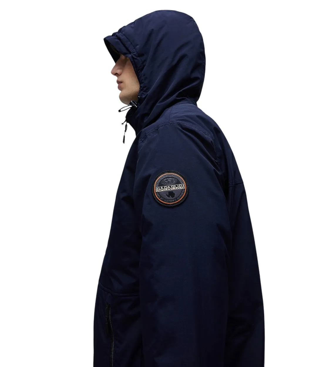Napapijri Blauw Tundra Jas Voor Heren Windbreaker Lente