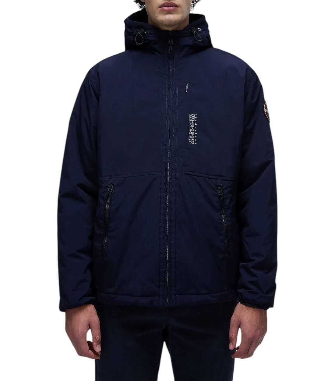 Napapijri Blauw Tundra Jas Voor Heren Windbreaker Lente