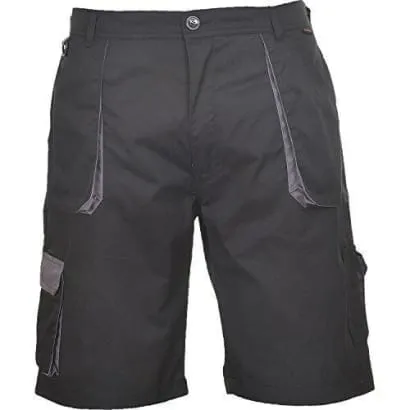 Portwest Texo Contrast Elasticated waist men's Work Shorts- TX14