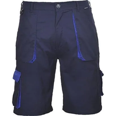 Portwest Texo Contrast Elasticated waist men's Work Shorts- TX14