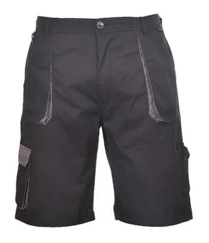 Portwest Texo Contrast Elasticated waist men's Work Shorts- TX14