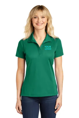 Sport-Tek Ladies Micropique Customized Sport-Wick Polos, Kelly Green
