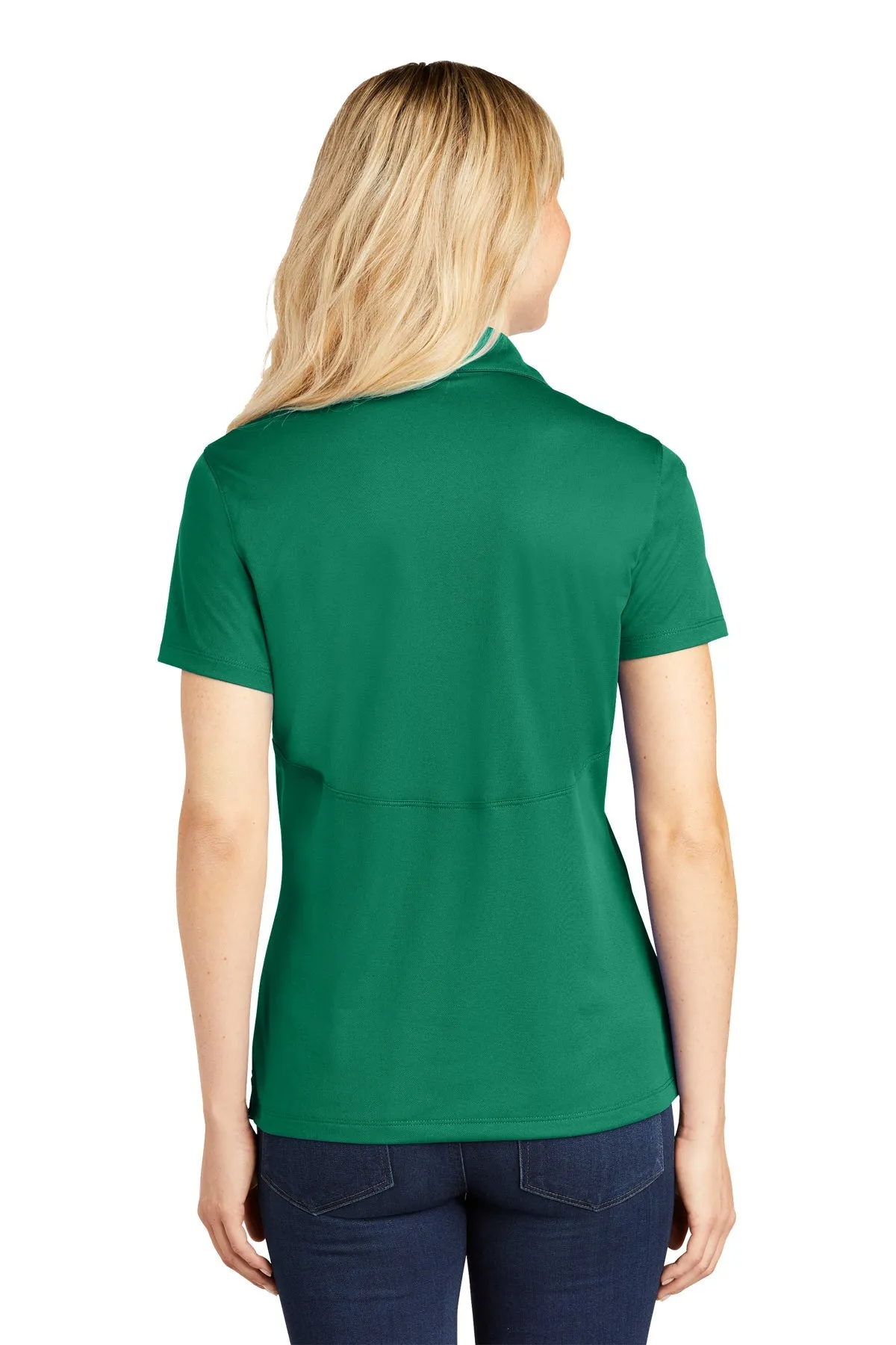 Sport-Tek Ladies Micropique Customized Sport-Wick Polos, Kelly Green