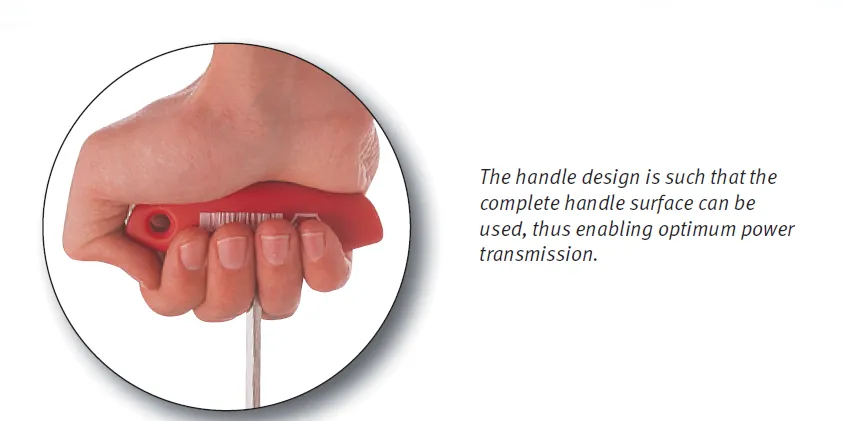 Wiha Ball End Hex Driver With T-handle 6mm