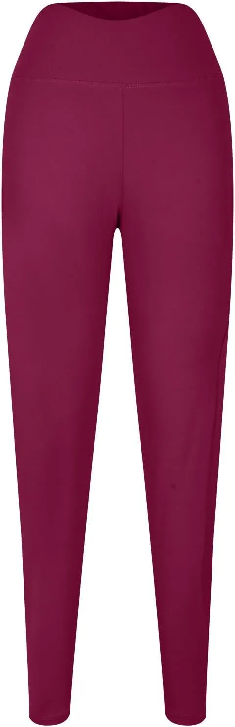 Women's Leggings Plus Size Workout Leggings Tummy Control Leggings with Pockets Stretch Yoga Leggings Athletic Pants